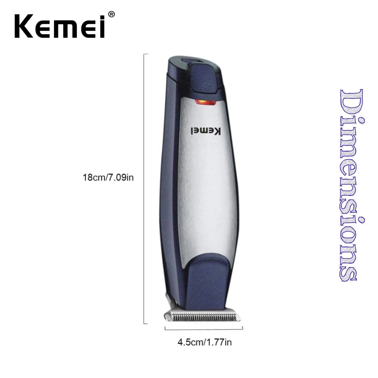 Tondeuse de Finition Professionnelle Kemei KM-5021 - Précision & Style