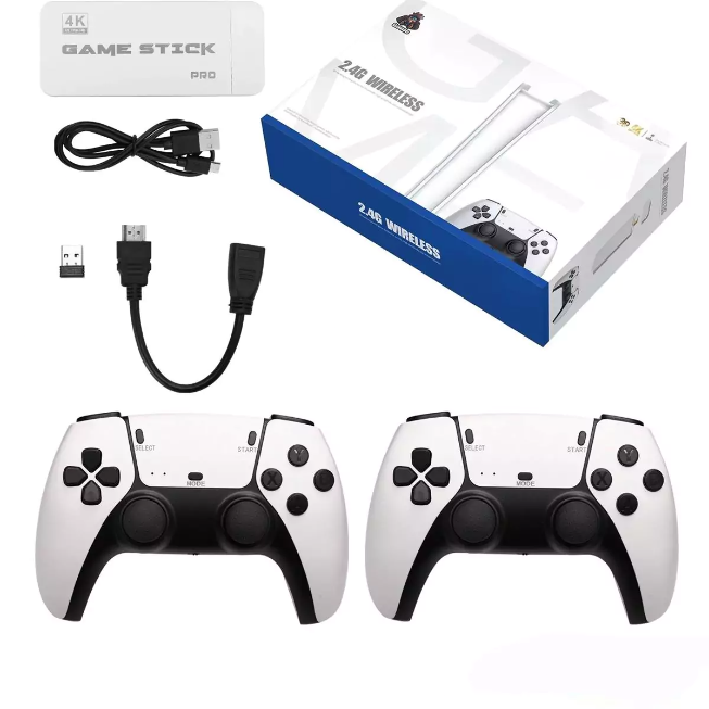 Console Rétro Gaming Stick 4K (2 Manettes)