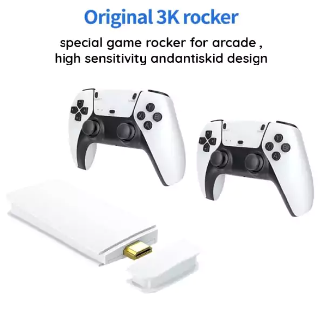 Console Rétro Gaming Stick 4K (2 Manettes)