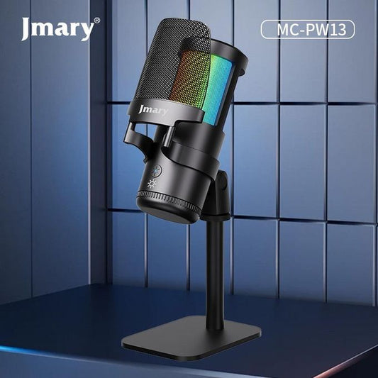 Microphone USB Jmary MC-PW13 pour Streaming et Gaming