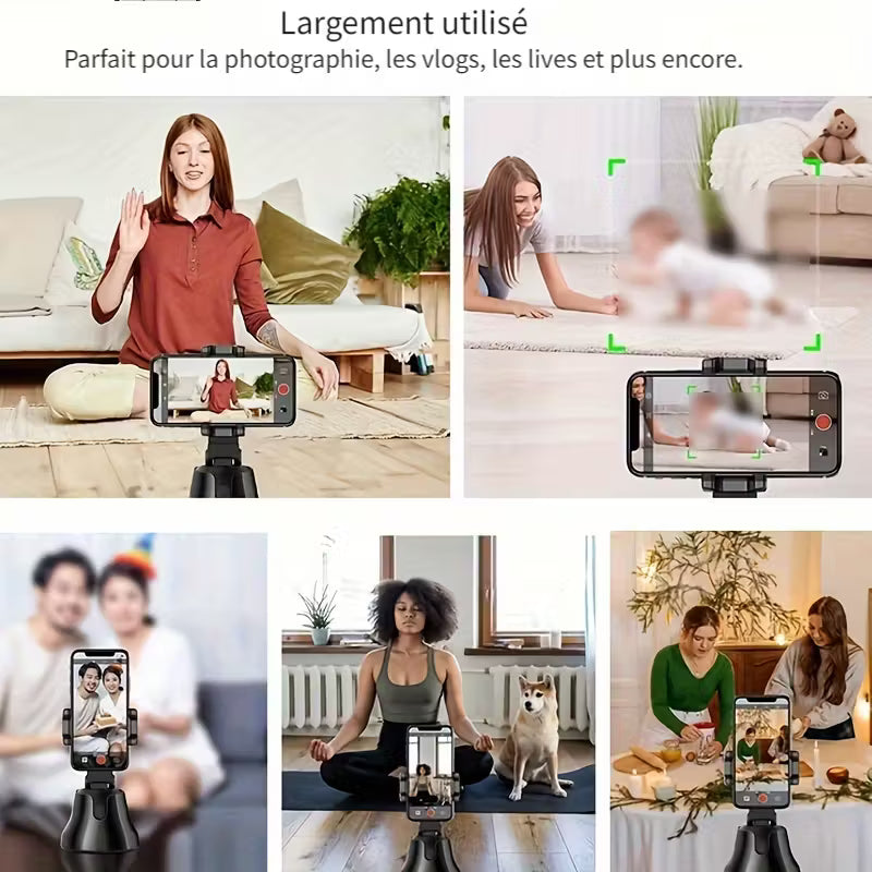 Support de Suivi 360° - Votre Cameraman Robot Personnel !