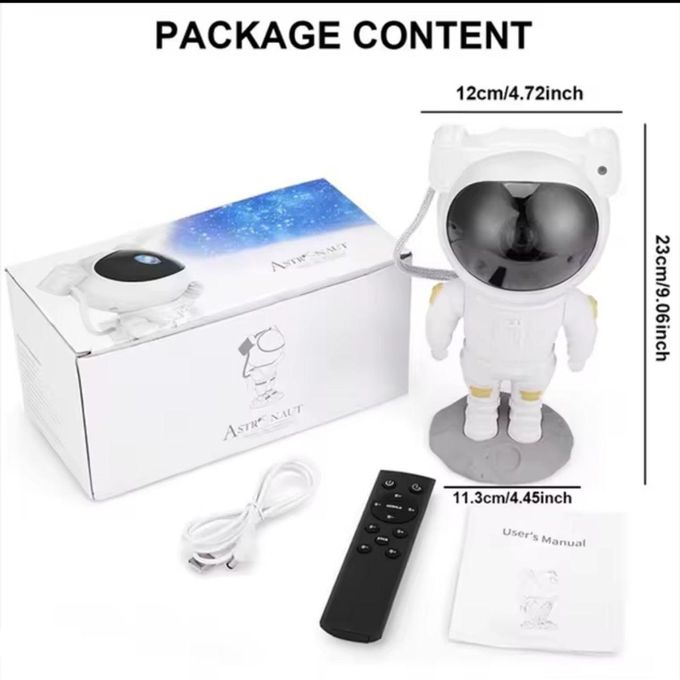 Projecteur Galaxie Astronaute LED Ciel Étoilé