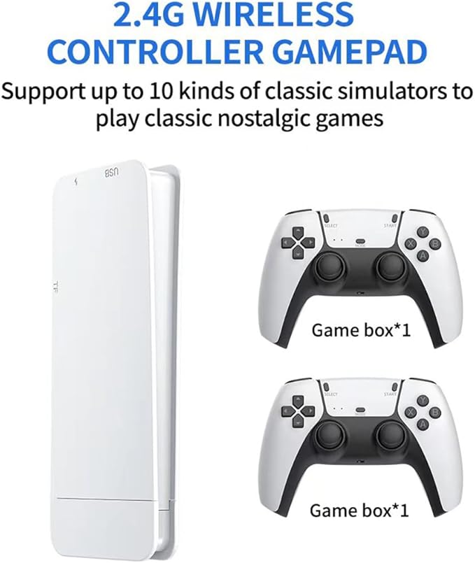 Console Rétro Gaming Stick 4K (2 Manettes)