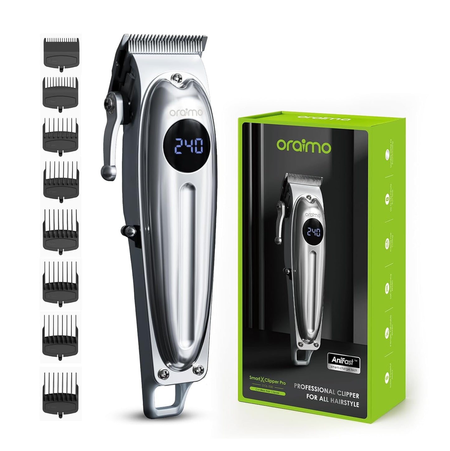 Tondeuse Professionnelle Oraimo Smart Clipper Pro