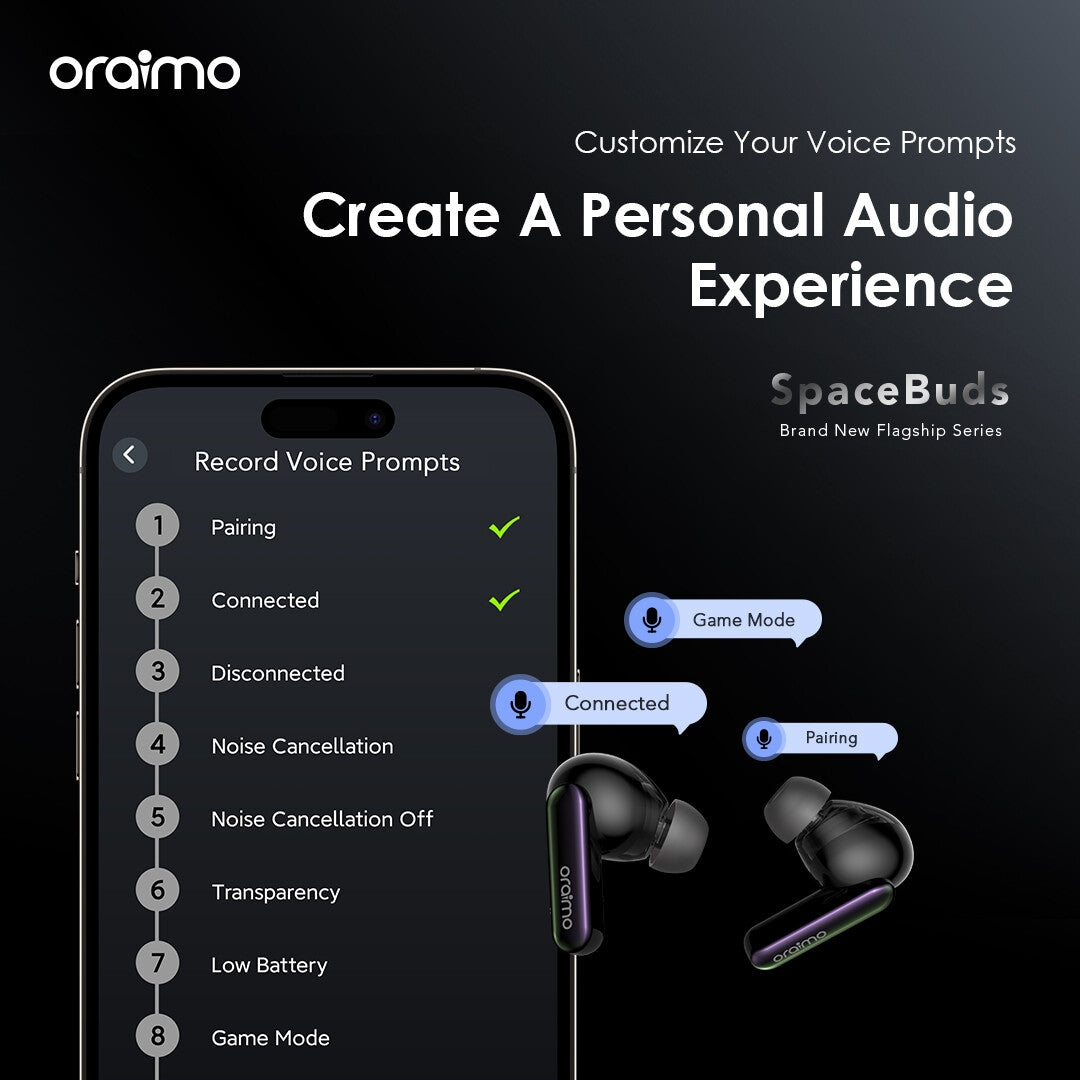 Écouteurs Oraimo SPACEBUDS