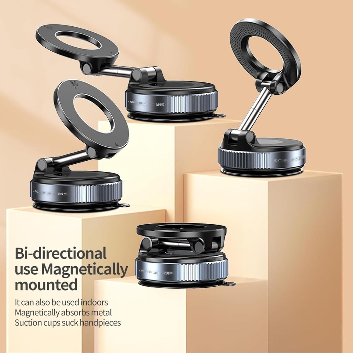 Support Voiture Magnétique 360°