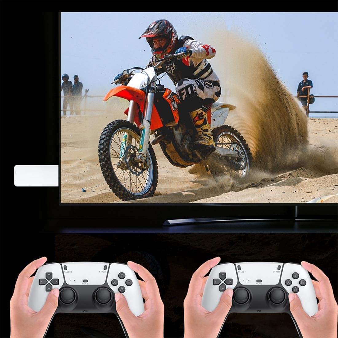 Console Rétro Gaming Stick 4K (2 Manettes)