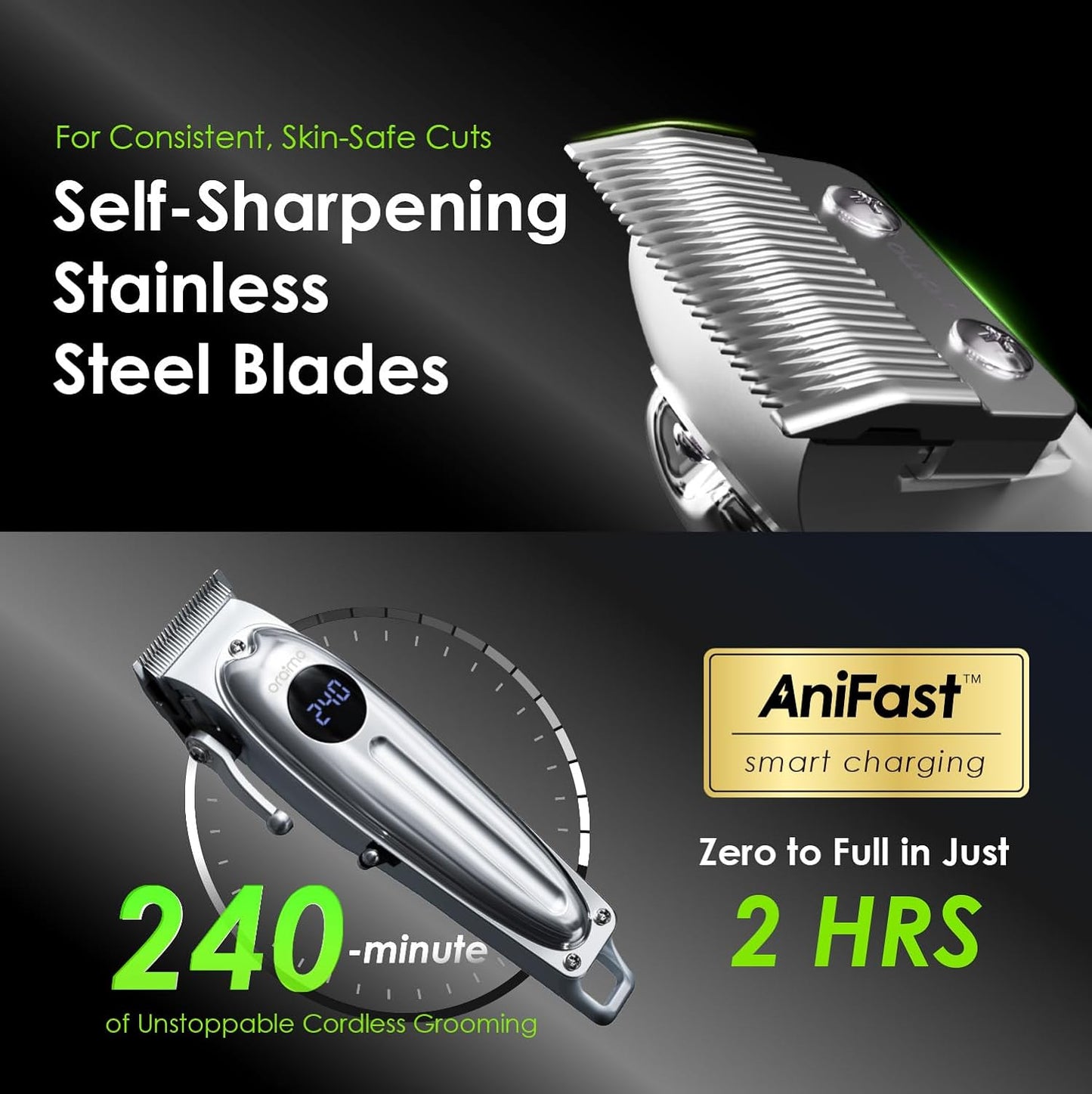 Tondeuse Professionnelle Oraimo Smart Clipper Pro