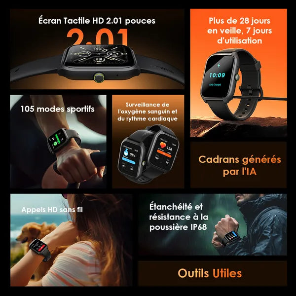 Montre Connectée Oraimo Watch 5 Lite