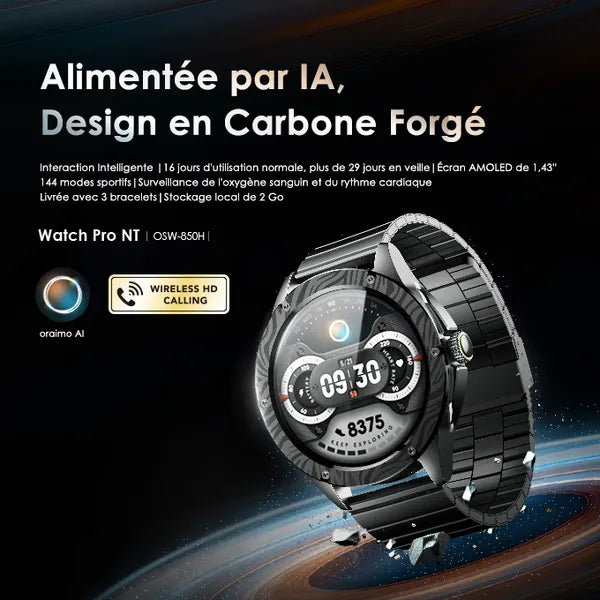 Montre Gentleman avec 3 Bracelets