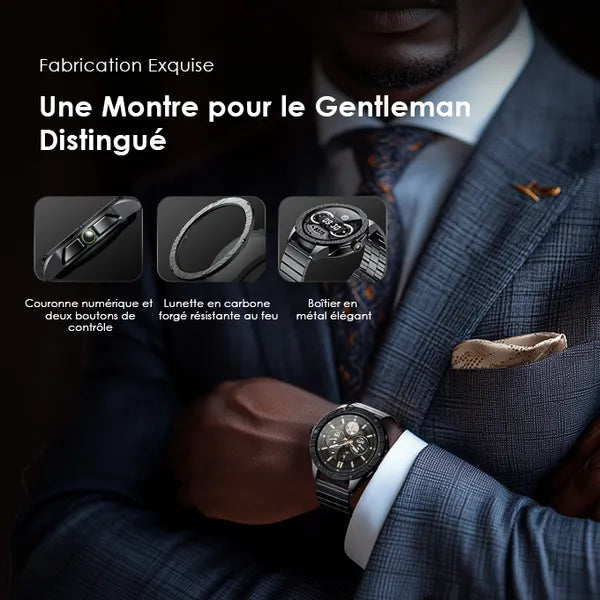 Montre Gentleman avec 3 Bracelets