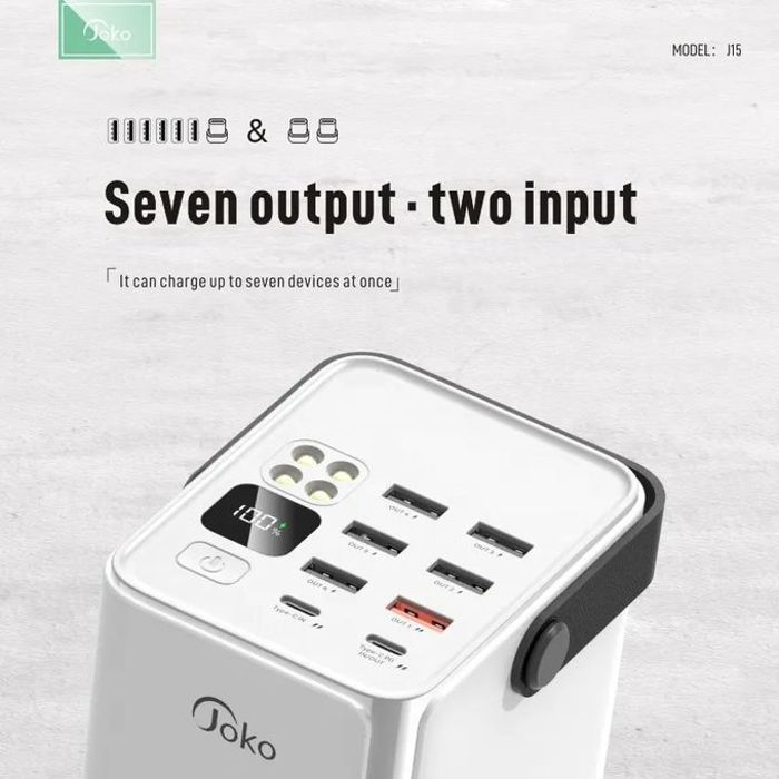 Deko J15 70000mAh : Puissance & Compacité.