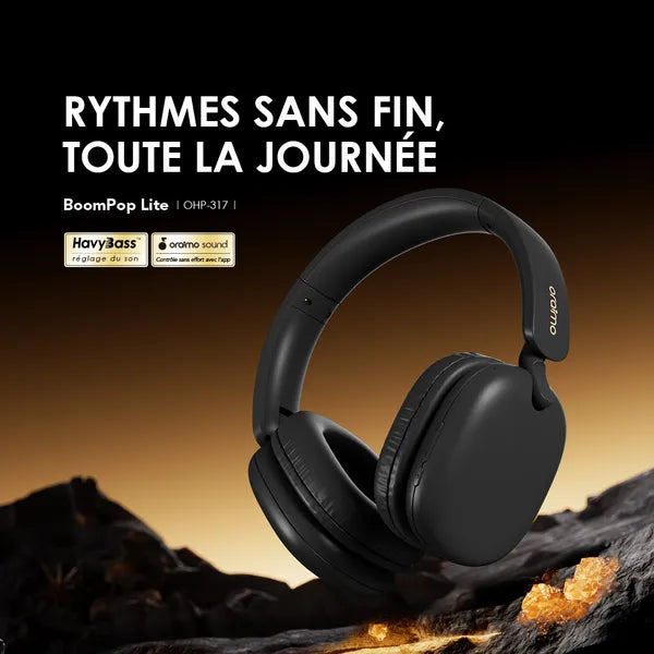 Casque Bluetooth Oraimo Studio - Votre Style, Votre Son.