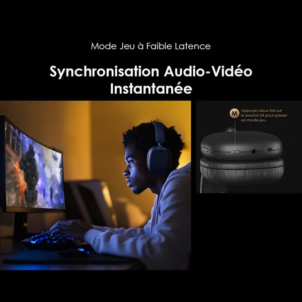 Casque Bluetooth Oraimo Studio - Votre Style, Votre Son.