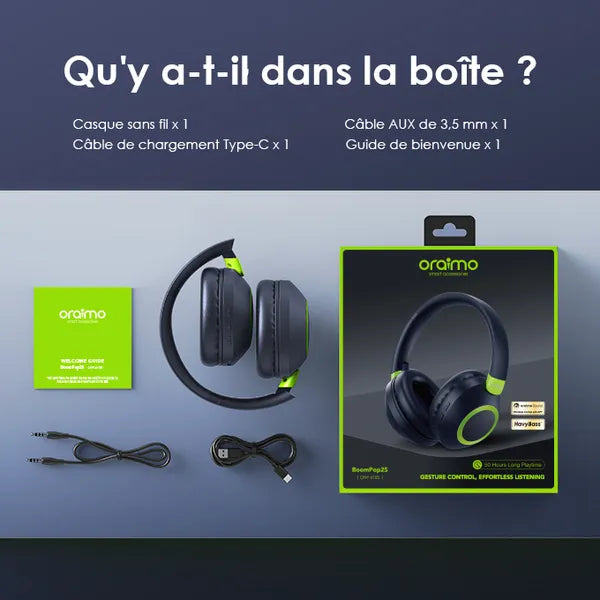 Oraimo : L'Immersion au Bout des Doigts.