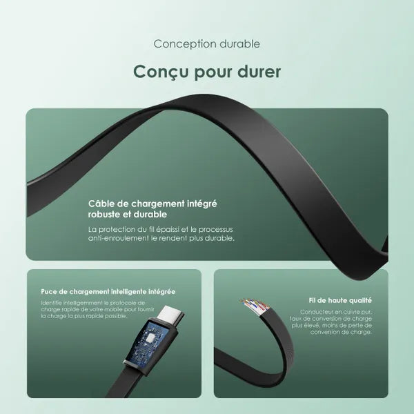 Oraimo Slice Link 10000mAh : Le chargeur indispensable.