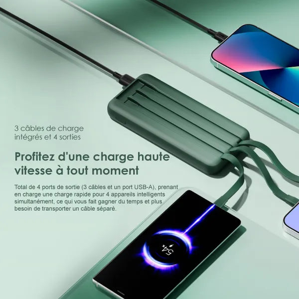 Oraimo Slice Link 10000mAh : Le chargeur indispensable.