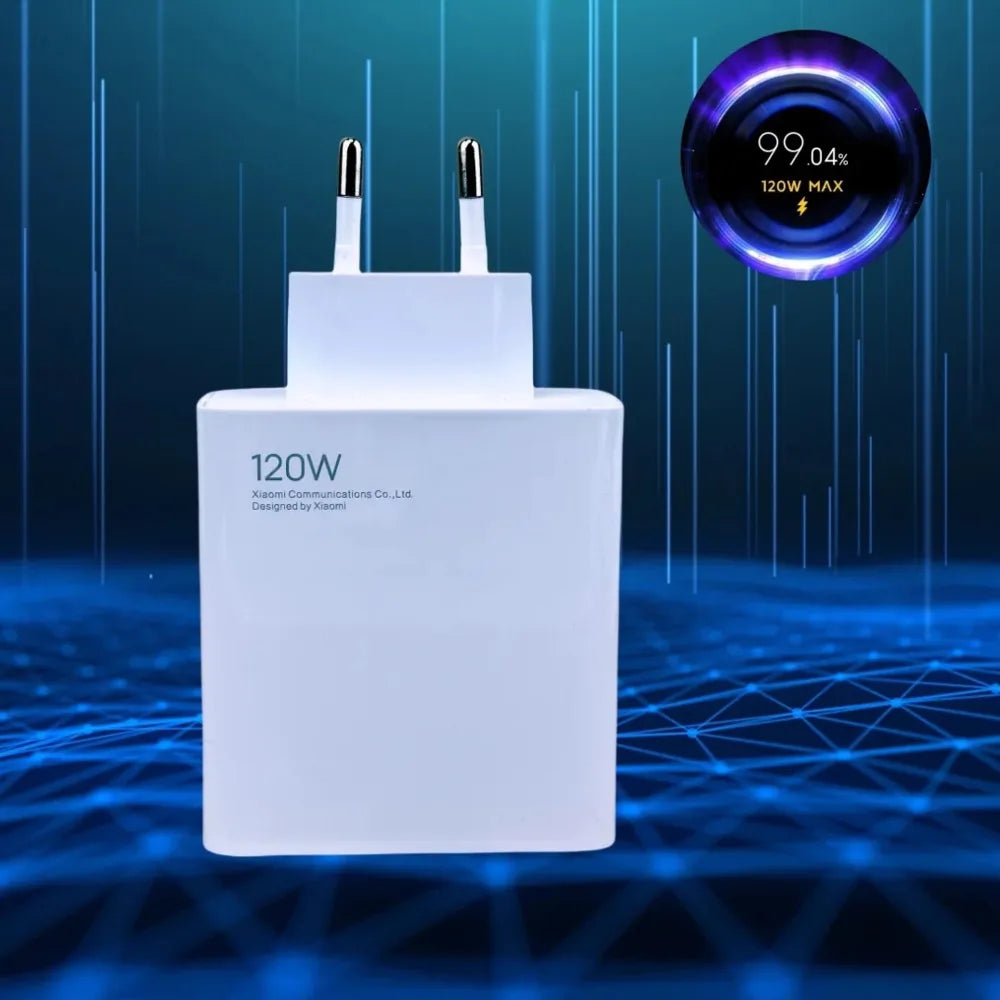 Chargeur Ultra Rapide Xiaomi 120W Original