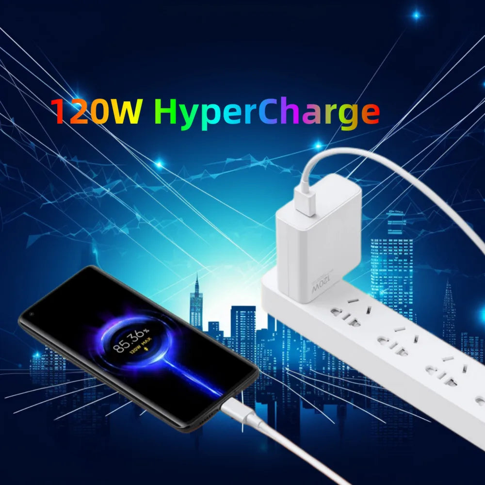 Chargeur Ultra Rapide Xiaomi 120W Original