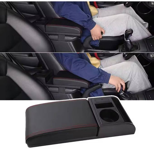 L'Accoudoir 3-en-1 : Reposez, Rangez, Rechargez.