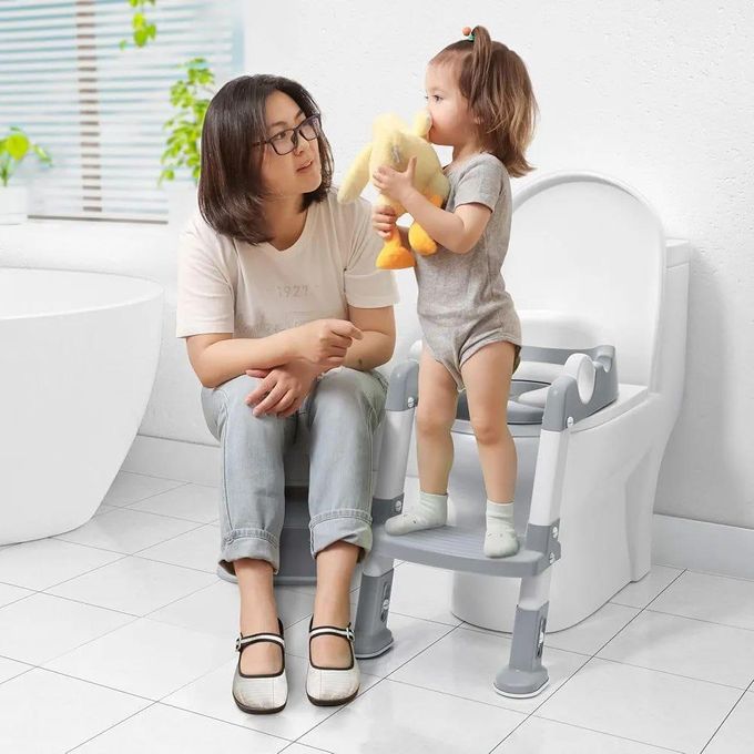 Siège de Toilette avec Marche – Apprendre la Propreté devient un Jeu d'Enfant !