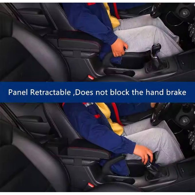 L'Accoudoir 3-en-1 : Reposez, Rangez, Rechargez.