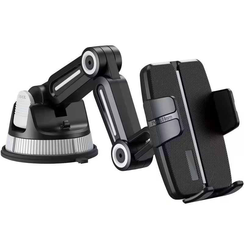 Support Téléphone Voiture Robotique – Rotation 360° & Ultra Stable