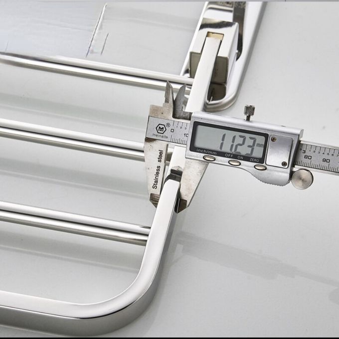 Porte-Serviettes Pliable Design Chromé