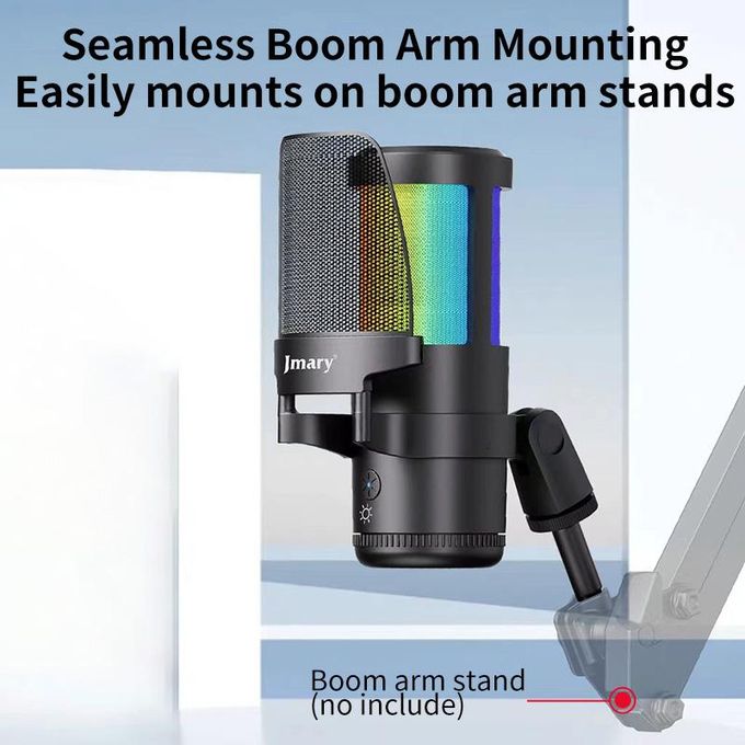 Microphone USB Jmary MC-PW13 pour Streaming et Gaming