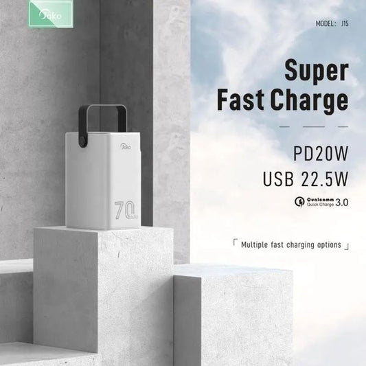 Deko J15 70000mAh : Puissance & Compacité.