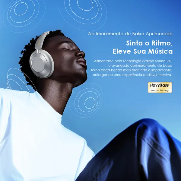 Casque Oraimo Réduction de Bruit : L'immersion sonore totale.