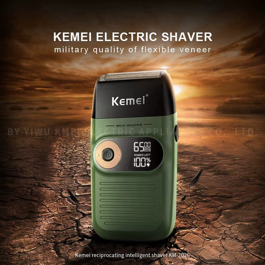 Rasoir Électrique Kemei Skin Shaver