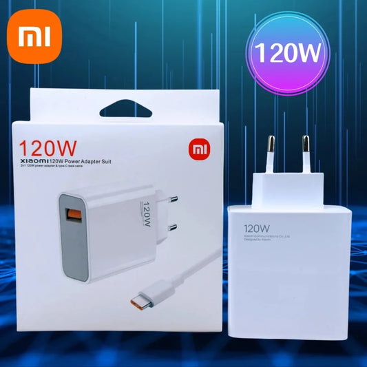 Chargeur Ultra Rapide Xiaomi 120W Original