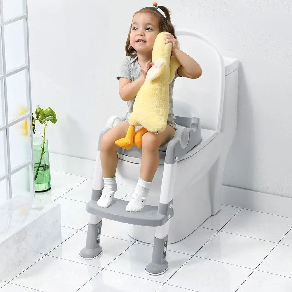 Siège de Toilette avec Marche – Apprendre la Propreté devient un Jeu d'Enfant !