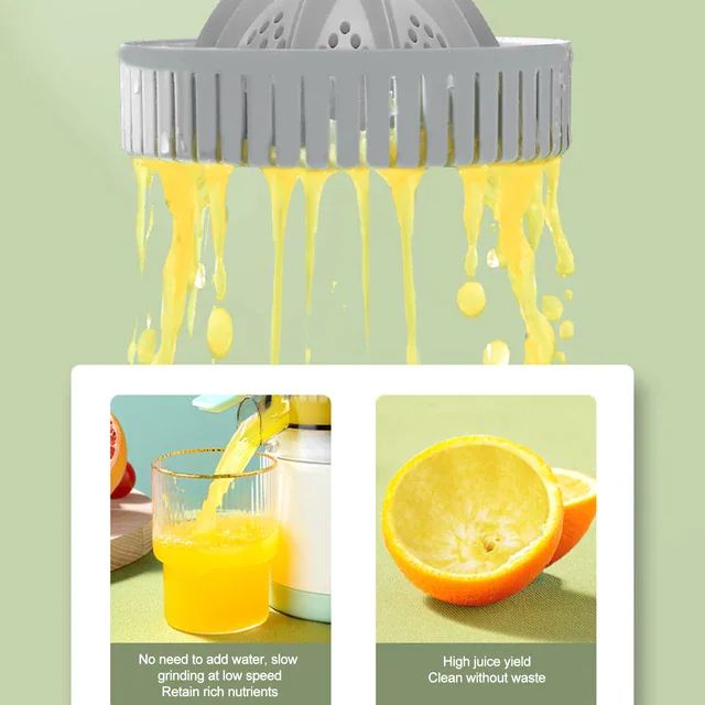 Presse-Agrumes Électrique Automatique Sans Fil – Extraction Maximale 100% Frais & Sans Effort