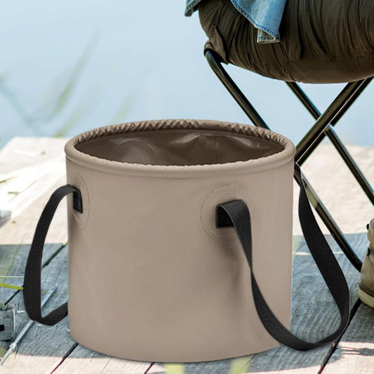 Seau Pliable Multi-usage Premium – L'Accessoire Indispensable pour Camping, Pêche et Outdoor
