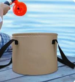 Seau Pliable Multi-usage Premium – L'Accessoire Indispensable pour Camping, Pêche et Outdoor