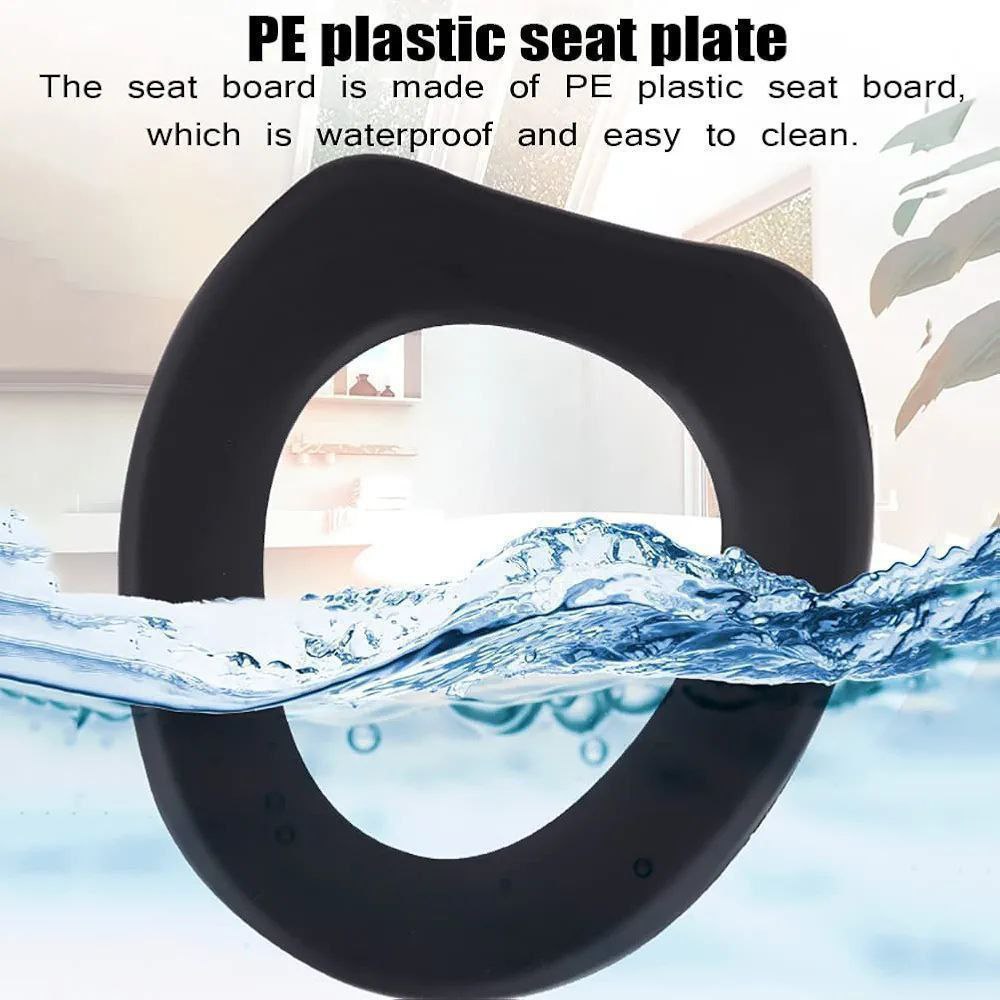 Chaise de Toilette Pliable & Portable – Confort, Sécurité et Autonomie pour Seniors et PMR