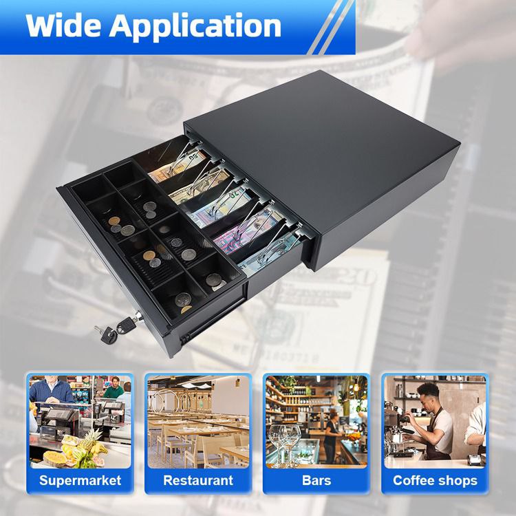 Tiroir-Caisse Professionnel de Haute Sécurité – Organisation Optimale pour Magasins et Commerces